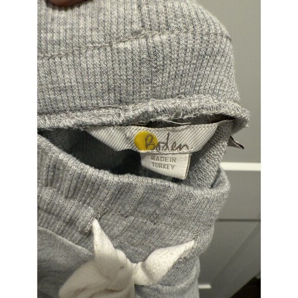 Women’s Boden  Gray Drawstring shorts Size 10 Casual Athleisure - Picture 3 of 4